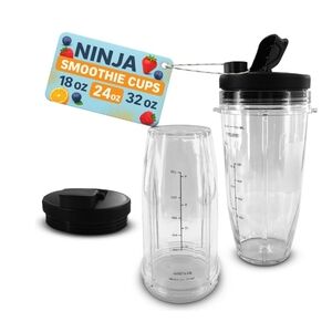 2Pcs Ninja Replacement Cups